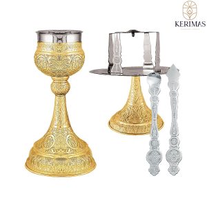ΑΓΙΟ ΔΙΣΚΟΠΟΤΗΡΟ ΣΕΤ 600ml (Αγιορείτικο) ΕΠΙΧΡΥΣΟ